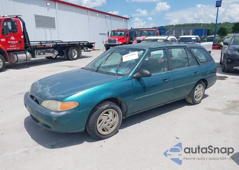 1997 Ford Escort Lx from USA, damaged, VIN 3FALP15P5VR153698